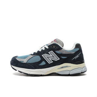 New Balance NB Teddy Made 990 v3 Navy blue （ของแท้ 100 %）👇คลิกสั่งเลยค่ะ