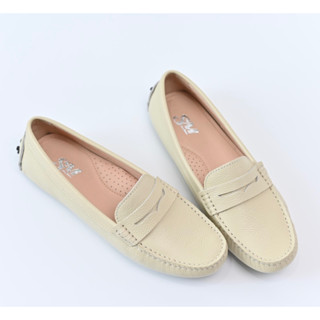 Soulmate Shoes รองเท้าหนังแท้ Classic Mate in Beige