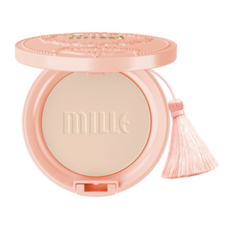 MILLE มิลเล่ 01 LIGHT ผิวขาว แป้งสเนลคอลลาเจน SNAIL COLLAGEN PACT SPF25 PA++ 11G.