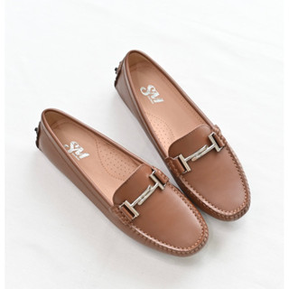 Soulmate Shoes รองเท้าหนังแท้ Angelic Mate in Camel Brown