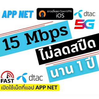 สำหรับคนใช้ ซิมเก่าเบอร์เดิม  dtac true ais + เน็ตรายปี 15 Mbps เล่นได้ไม่อั้น ไม่ลดสปีด   นาน 1 ปี