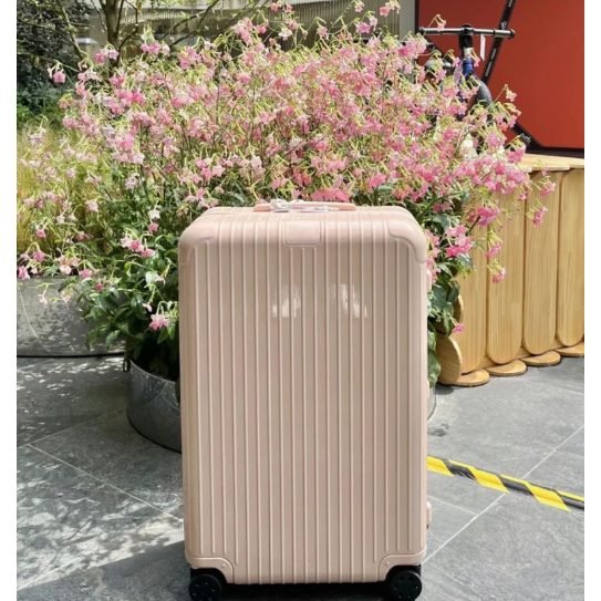 ถูกที่สุด ของแท้ 100% RIMOWA Essential Check-in L 30 นิ้ว ผงกลีบดอก กระเป๋าเดินทาง
