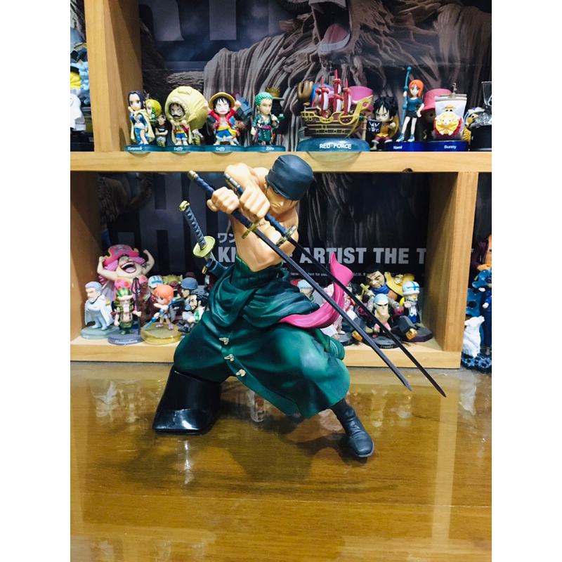 (SC) แท้100% โซโล โซโร Zoro Sc SCultures แมวทอง One piece วันพีช Model โมเดล Figures ฟิกเกอร์