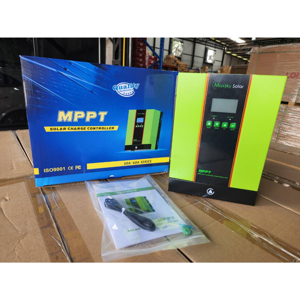 ชาร์จเจอร์ 12v/24v/36v/48v  Mppt 60A
