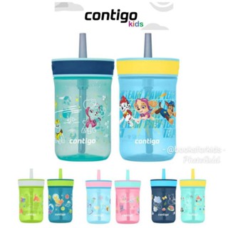 NEW!! Contigo Leighton Kids Tumbler with Straw, ขนาด 14oz แก้วน้ำดื่มเด็ก Contigo แบบหลอดดูด