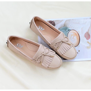 Soulmate Shoes รองเท้าหนังแท้ Bella Mate in Creamy Brown