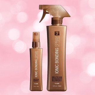 NEW PACKAGING BRAZILIAN BLOWOUT IONIC BONDING SPRAR 3 100 350 ML.สุดยอดนวัฒกรรมใหม่ ของการบำรุงผมลดการชี้ฟูมีน้ำหนัก