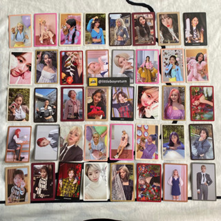 การ์ดแท้รอบพรี Twice แชยอง จีฮโย จองยอน ไม่มีตำหนิ pob ready to be between1&amp;2 eyes wide open lane1 year of yes jihyo