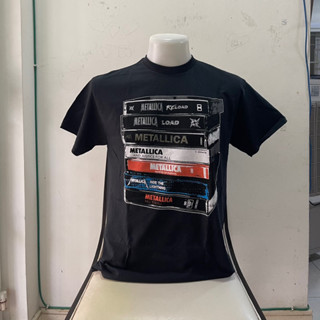 เสื้อวง Metallica ลิขสิทธิ์แท้100% ลาย CASSETTE