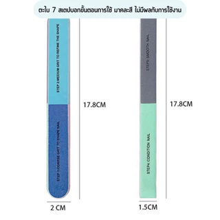 [ ส่งฟรี 🔥 ] ตะไบเล็บ 🔺แบบชิ้น🔺 บัฟ บัฟขัดเล็บ ตะไบขัดเล็บ