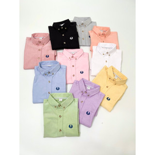 เสื้อเชิ้ตเด็กผ้าCotton oxford super soft