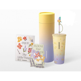 Wildflower  Diamond Cold Cup (16oz)Set with Sticker &amp; Greeting Card