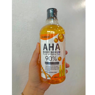 AHA 90% DR.MEINAIER  เซรั่มทาตัว ผลัดเซลล์ผิว 500 ml.