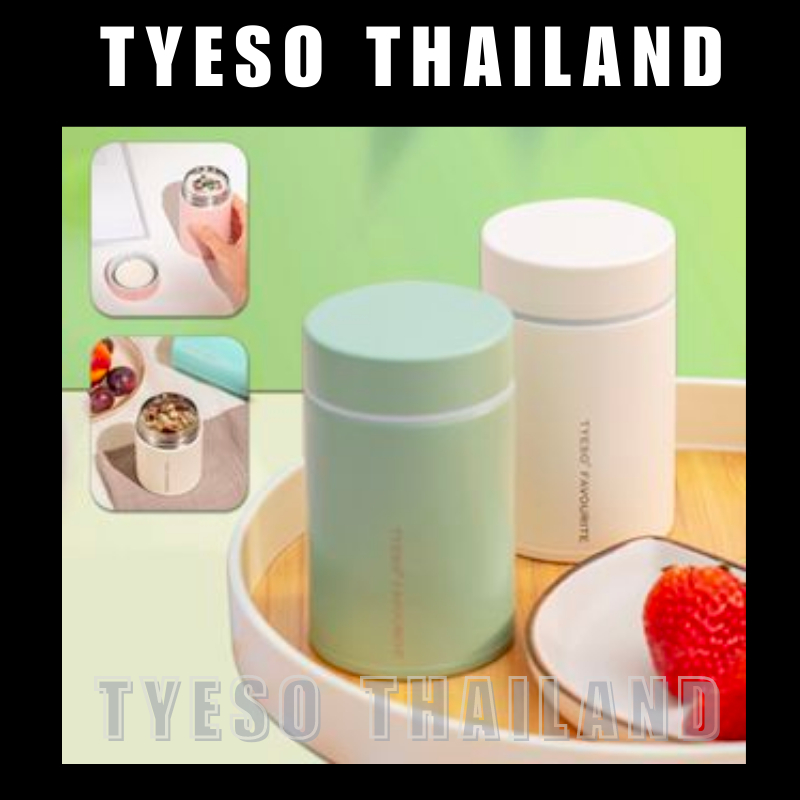 TYESO แท้✅ TYESO MINI แก้วเก็บอุณหภูมิ 200/260ML กระบอกน้ำขนาดเล็ก เก็บความร้อน เก็บความเย็น แก้วเก็