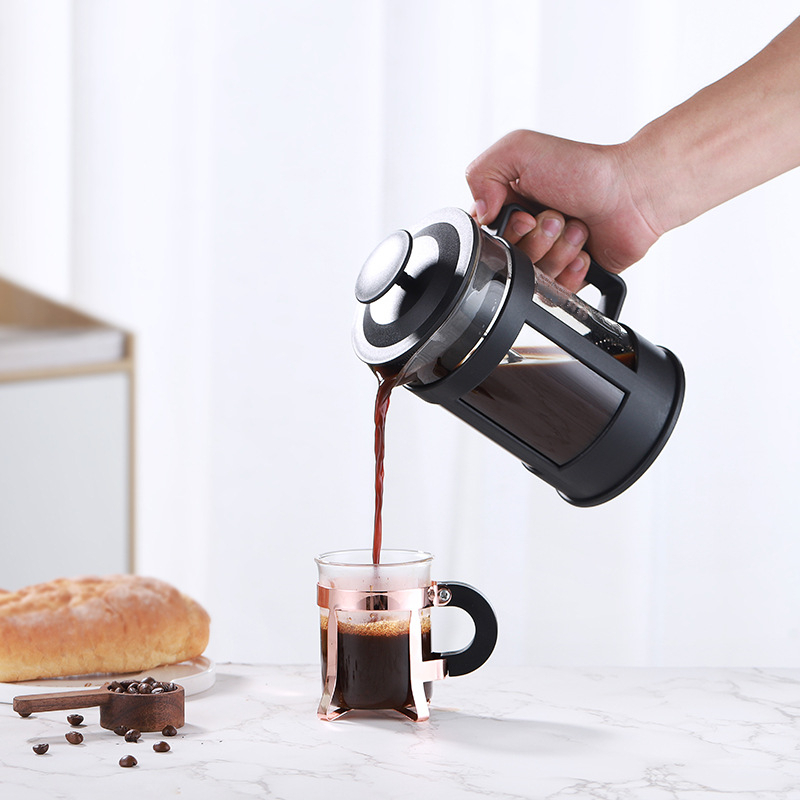 French press 350/600/800/1000ml ที่ชงกาแฟสด เหยือกชงกาแฟ เหยือกชงกาแฟสด อุปกรณ์ชงกาแฟ กาชงกาแฟ กาชงก