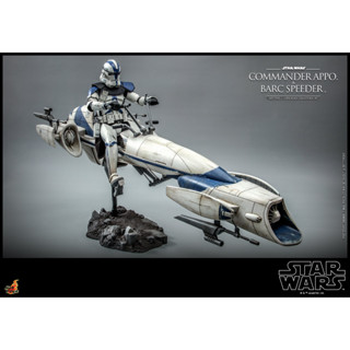 HOT TOYS TMS076 STAR WARS: THE CLONE WARS COMMANDER APPO™ AND BARC SPEEDER™