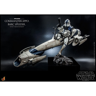 HOT TOYS TMS076 STAR WARS: THE CLONE WARS COMMANDER APPO™ AND BARC SPEEDER™