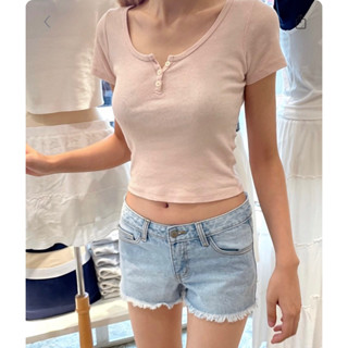 พรีออเดอร์ PREORDER Brandy Melville ของแท้ 100% Zelly Top (Pink 💗)