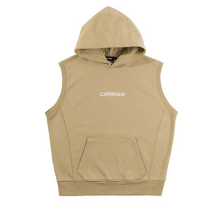 ⭐️Carnival FW22 Sleevless hoodie beige⭐️