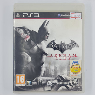 [00215] BATMAN : Arkham City (Z2)(PS3)(USED) แผ่นเกมแท้ มือสอง !!