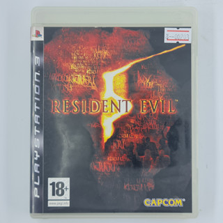 [00203] RESIDENT EVIL 5 (Z2)(PS3)(USED) แผ่นเกมแท้ มือสอง !!