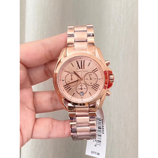 (ผ่อน0%) นาฬิกา Michael Kors Rose Gold #MK5503 สแตนเลส สีโรสโกลด์ หน้าปัด 42 มม.