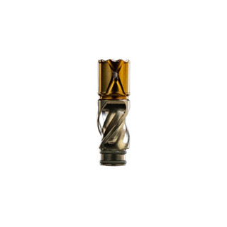 Dynavap Titanium Tip Helix/Vong/Omni/Classic ti 5fin ชิ้นส่วนไทเทเนี่ยมสำหรับอบสมุนดอกสมุนไพร