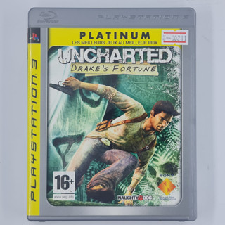 [00211] UNCHARTED : DRAKES FORTUNE (Z2)(PS3)(USED) แผ่นเกมแท้ มือสอง !!