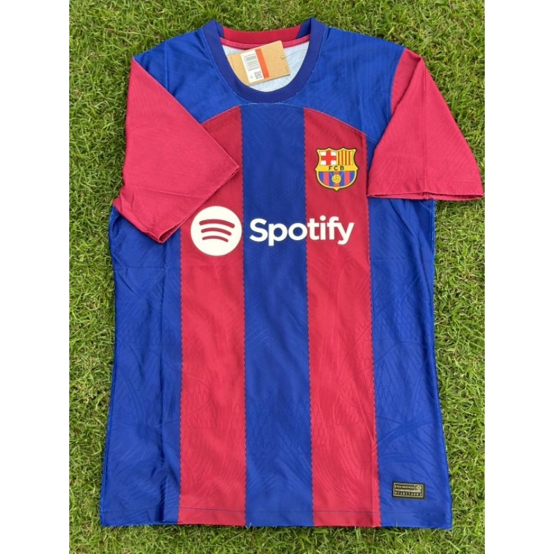 เสื้อบาร์เซโลน่า Barcelona Home Player เสื้อฟุตบอลเกรดนักเตะ