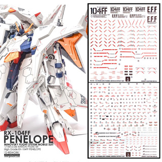 ดีคอลน้ำ GHOST Water Decal HG 1/144 PENELOPE