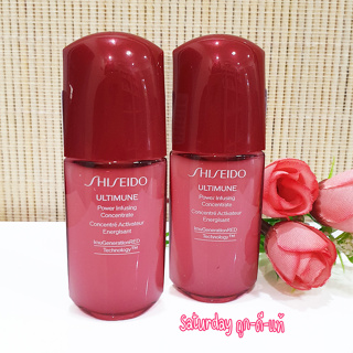 เซรั่มลดริ้วรอย 💥 Shiseido ULTIMUNE Power Infusing Concentrate ( ImuGenerationRED Technololgy) 10 ml. ฉลากไทย แท้ 100%