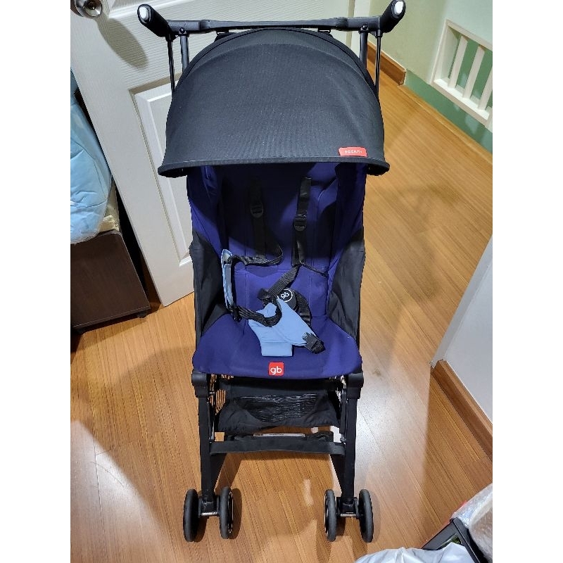 รถเข็น GB POCKIT+ 2018 STROLLER - Blue มือสองสภาพดี