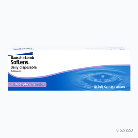 💰ใช้โค้ดเงินคืน 15%ได้ ราคาถูกกว่า💰 Bausch & Lomb SofLens Daily คอนแทคเลนส์ใส รายวัน 15 คู่