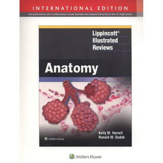 [หนังสือ] Lippincott Illustrated Reviews Anatomy กายวิภาคศาสตร์ gray grey netter moore atlas of human review textbook