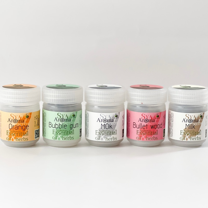 SYA AROMA HERBS(สมุนไพรหอมสูดดม สดชื่นผ่อนคลาย)