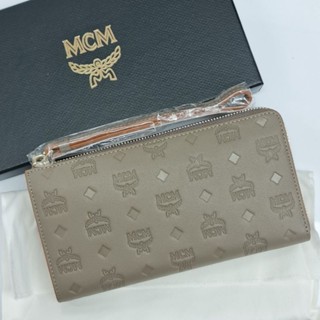 New ★Mcm wallet หนัง สวย พร้อมส่ง ★ ของแท้100%