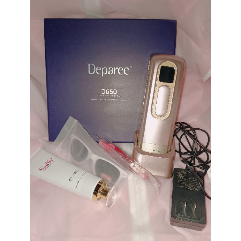 เครื่อง IPL กำจัดขน แบบเย็น แบรนด์ Deparee D650 มือสอง แบบเสียบปลั๊ก