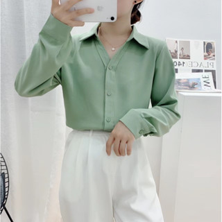 เสื้อเชิ้ตแขนยาว คอปก งานFy แท้ ผ้าไหมญี่ปุ่น ไม่ต้องรีด เนื้อผ้าเย็น ใส่สบายจ้า