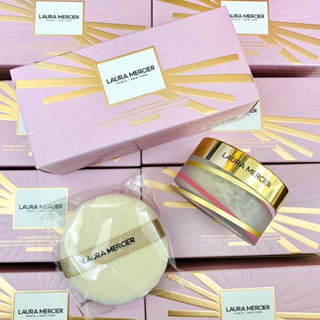 LAURA MERCIER Translucent Loose Setting Powder (Limited Edition) แป้งฝุ่นโปร่งแสงสำหรับเซตเครื่องสำอางให้ติดทนนานสูงสุด12 ชั่วโมง [ ของแท้ 100% ]