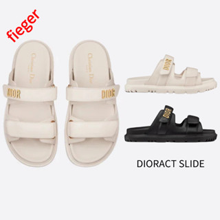 รองเท้าแตะผู้หญิง Dior Classic ใหม่ DIORACT SLIDE