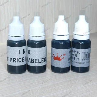 หมึกสำหรับเติมเครื่องตีราคา หมึกเติมลูกกลิ้งตีราคา
