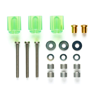 พิงราง (เขียวใส) &lt;Tamiya 95440 - Hi-Mount Tube Stabilizer Set Clear Green&gt; Rare Item