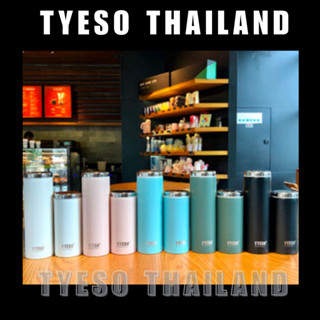 TYESO แท้✅ กระบอกน้ำTYESO TS8738B-TS8751  เก็บความร้อน-ความเย็น ขนาด 200มล. กระติกน้ำสุญญากาศ กระติกน้ำเก็บความร้อน