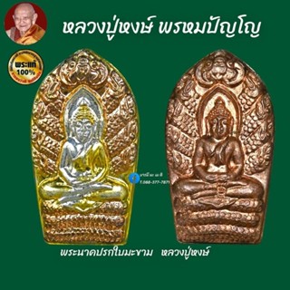พระนาคปรกใบมะขาม หลวงปู่หงษ์