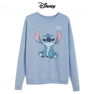 เสื้อวอร์ม สเวตเตอร์ เสื้อวอร์ม STITCH ♣️สกรีนลาย 🔹STITCH 🔹 งาน DISNEYแท้ (TS159）