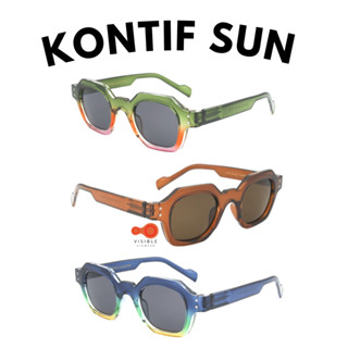 ส่งด่วนEMS [VISIBLE EYEWEAR] รุ่นKONTIF SUN 1015 Canann Style แว่นกันแดด