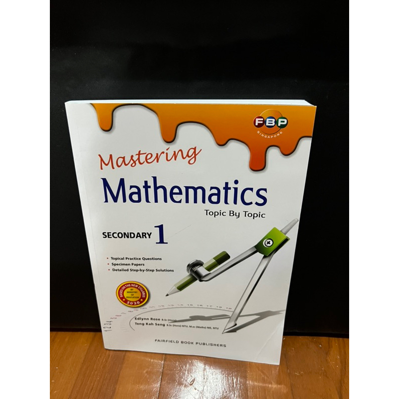 Mastering Mathematics Topic by Topic Secondary 1
