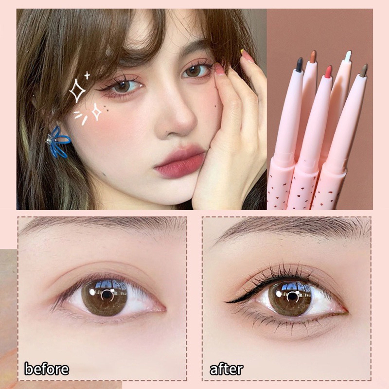 Queen mallshop ดินสอเขียนขอบตา bobini กันน้ำ ติดทนนาน เจล อายไลเนอร์ YYB09