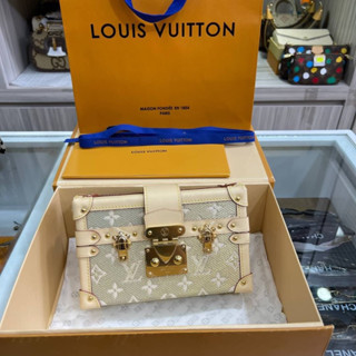 Louis vuitton หนังเเท้ อะไหล่ดีสุด free box set  Grad VIP Size 20CM