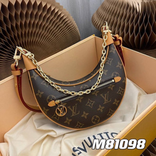 Louis Vuitton หนังเเท้ free box set  Grad original  Size 23CM